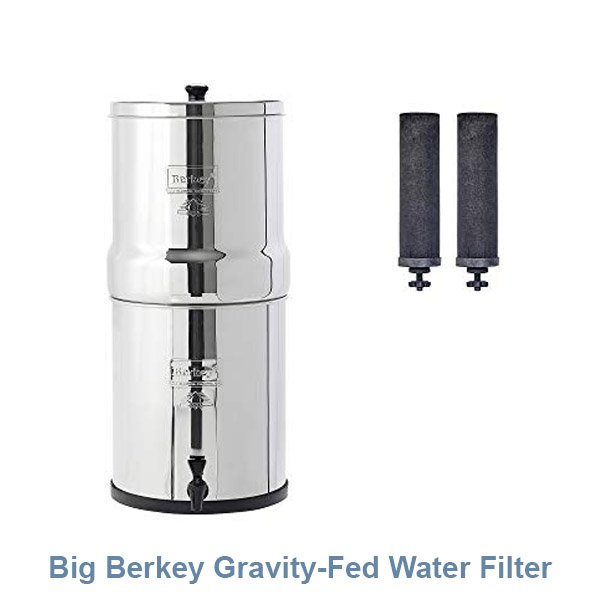 Big Berkey® Gravity-Fed Water Filter with 2 Black Berkey®