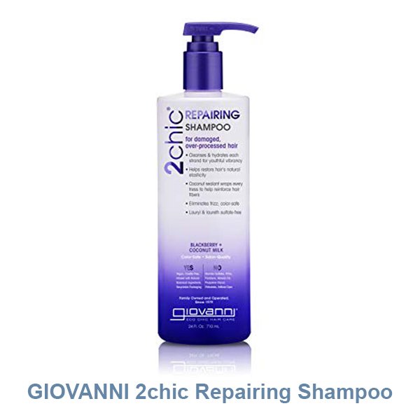 GIOVANNI 2chic Repairing Shampoo, 24 oz. Blackberry &amp; Coconut Milk