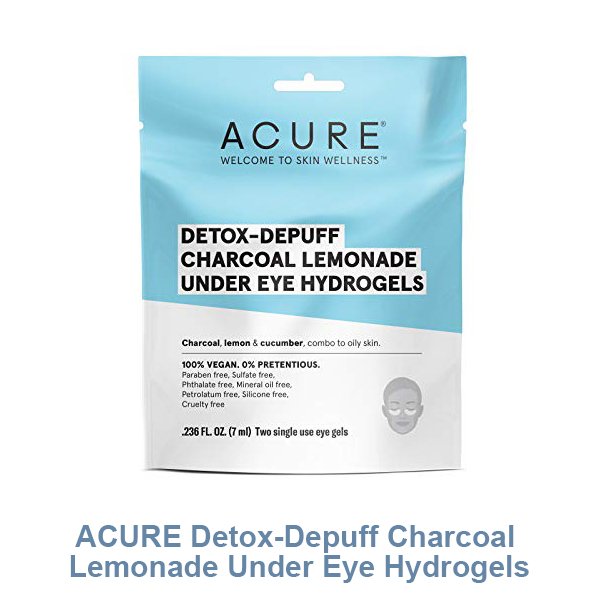 ACURE Detox-Depuff Charcoal Lemonade Under Eye Hydrogels