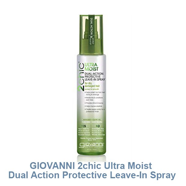 GIOVANNI 2chic Ultra Moist Dual Action Protective Leave-In Spray,