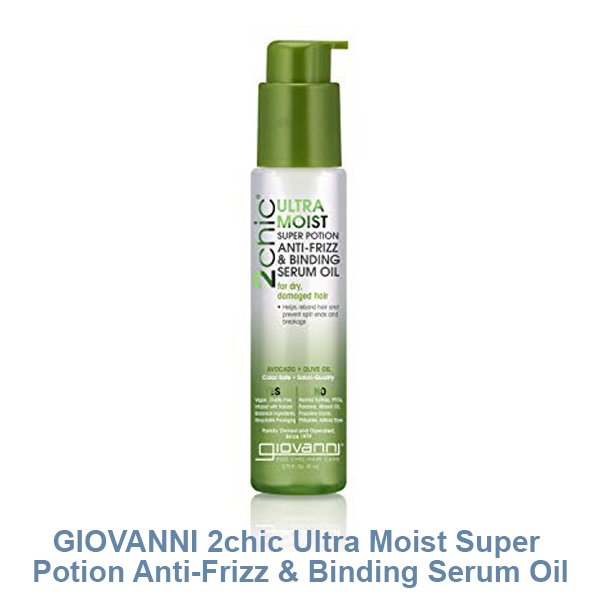 GIOVANNI 2chic Ultra Moist Super Potion Anti-Frizz &amp; Binding Serum Oil