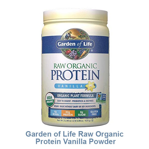 Garden of Life Raw Organic Protein Vanilla Powder,