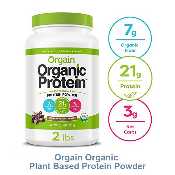 Orgain Organic Plant Based Protein Powder