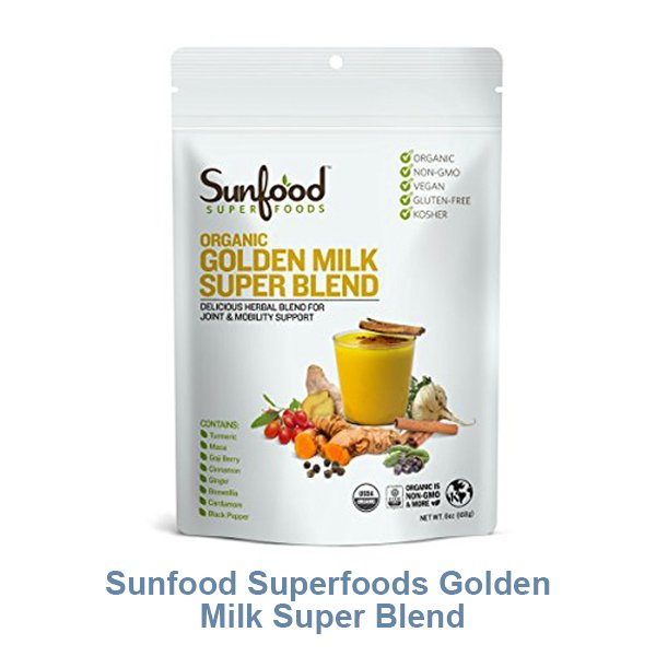 Sunfood Superfoods Golden Milk Super Blend