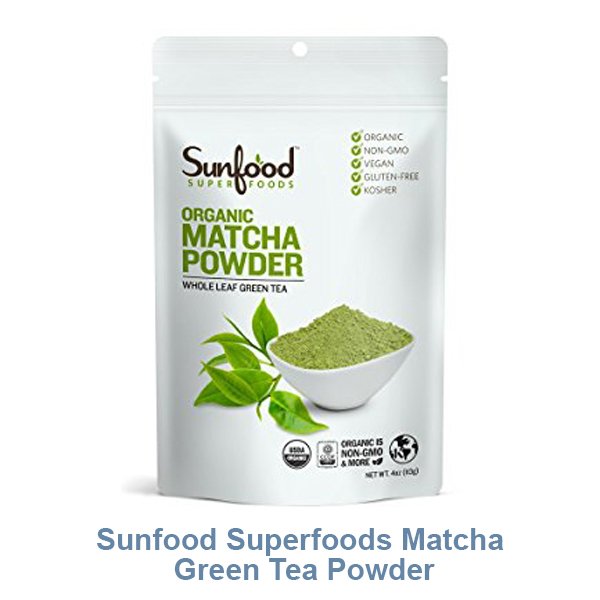 Sunfood Superfoods Matcha Green Tea Powder