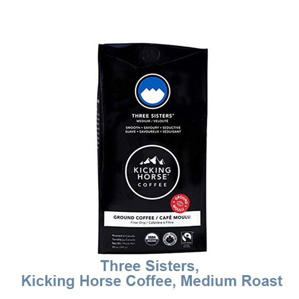 Three Sisters, Kicking Horse Coffee, Medium Roast