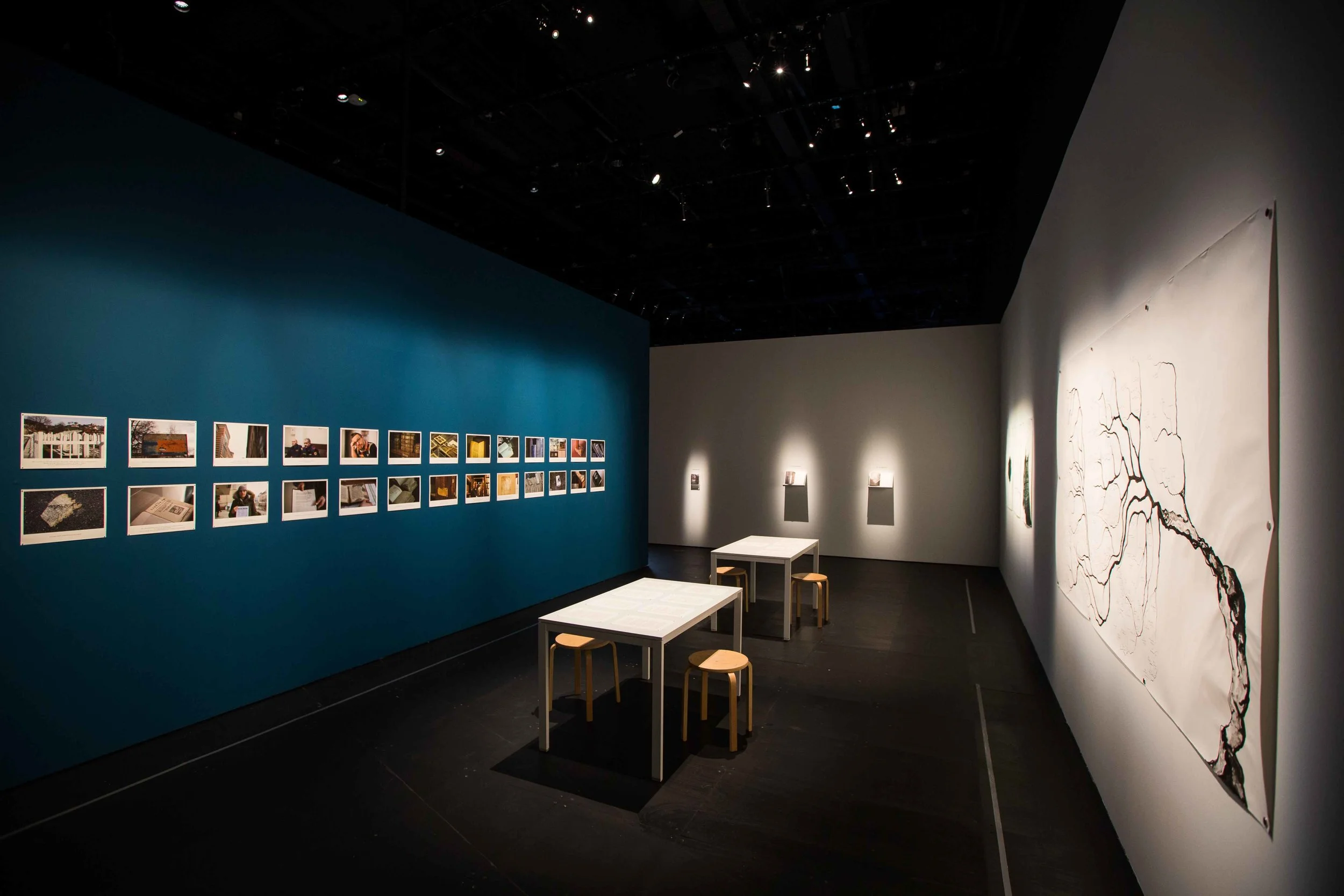 Shubigi Rao, ‘Pulp: A Short Biography of the Banished Book. Vol I: Written in the Margins (2014–2016)’, 2014-16, film clips, giclée prints with text, ink drawings, artist's book and table with three texts, dimensions variable. Image courtesy of Singapore Art Museum.
