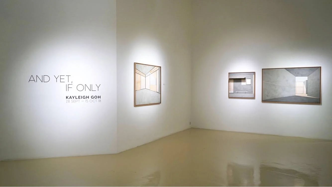 Installation view of ‘And Yet, If Only’. Image courtesy of Gajah Gallery.