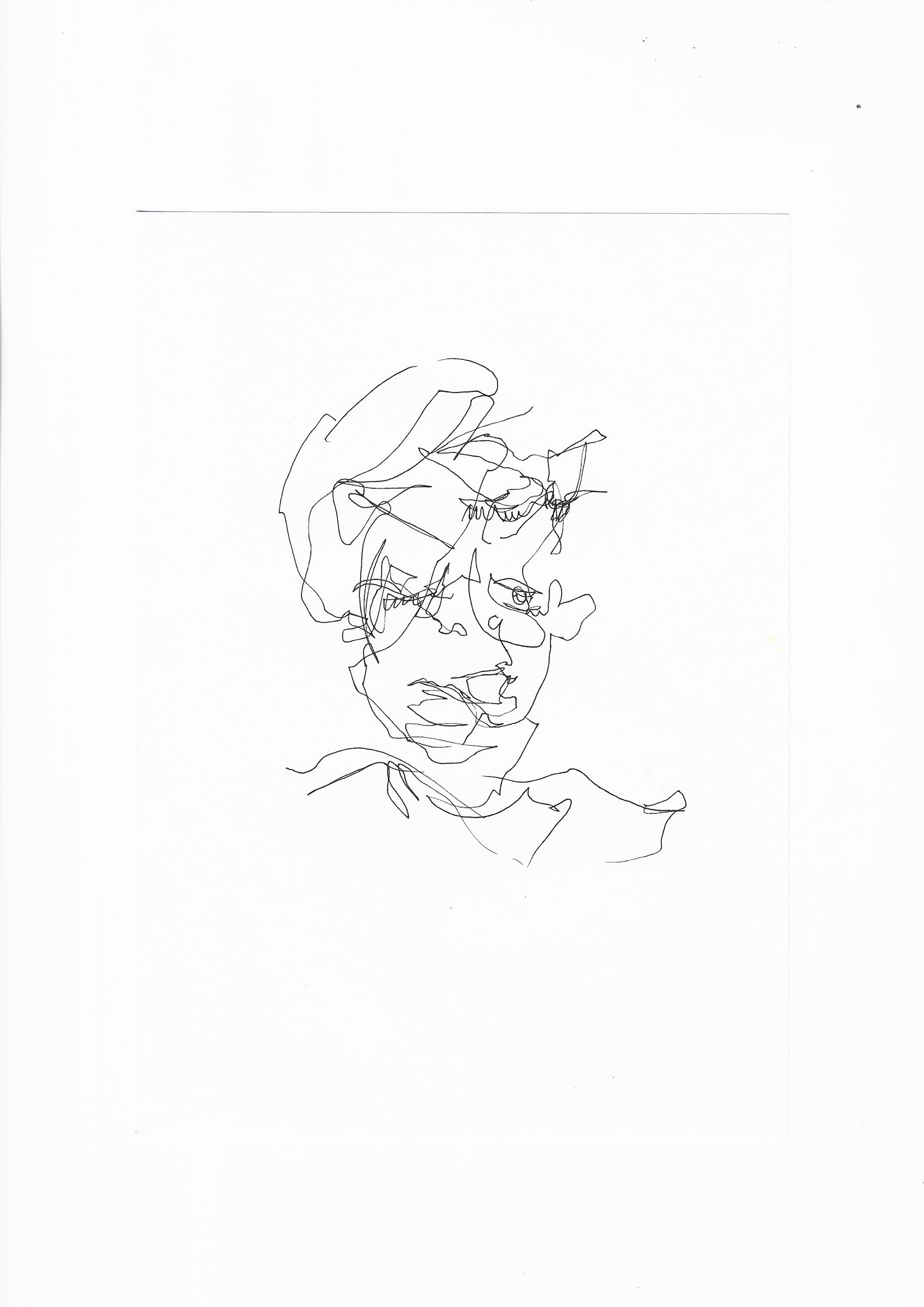 A drawing by Abigail Goh, made at Telok Ayer Arts Club.
