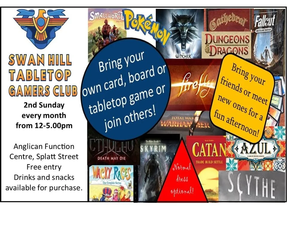 Tabletop Games Swan Hill