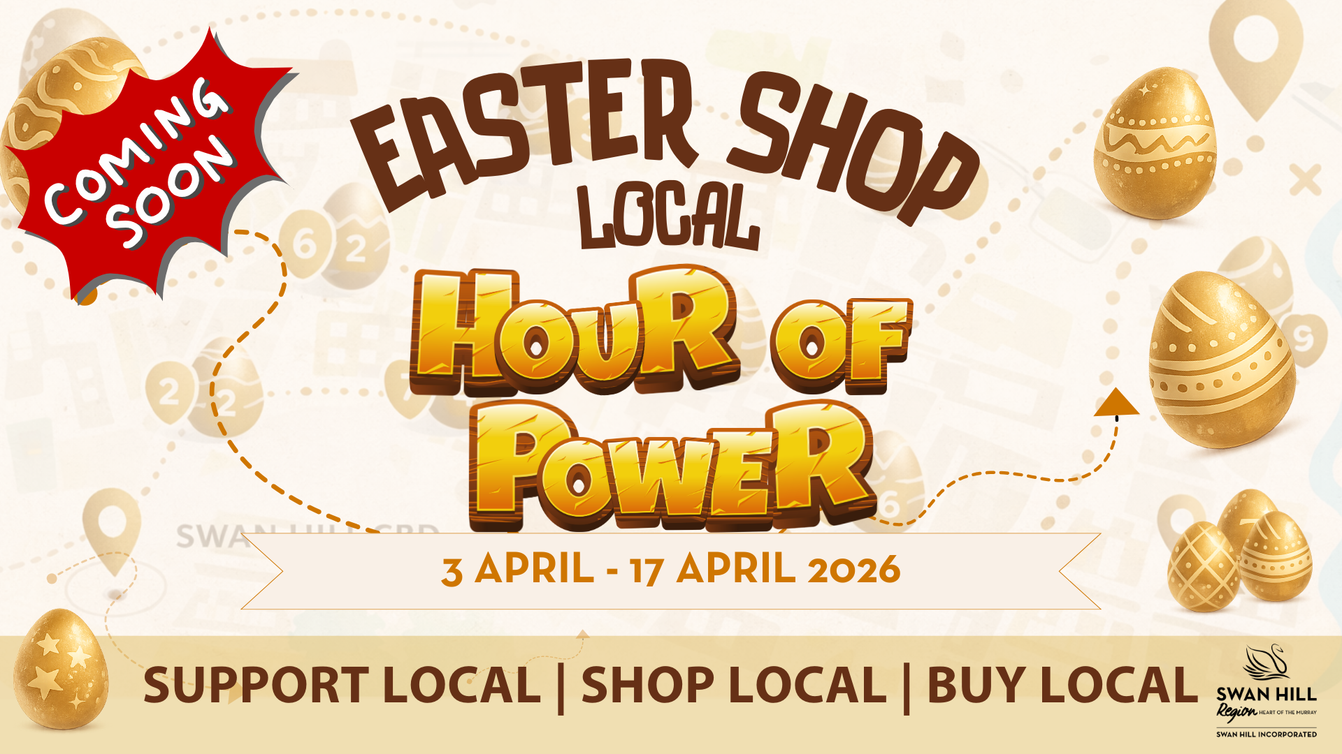 Easter Shop Local Hour of Power