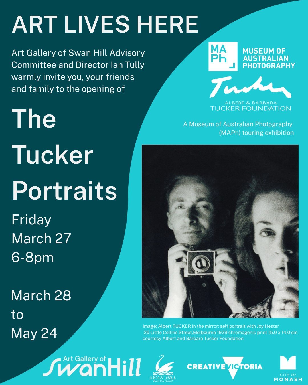 Art Gallery of Swan Hill - 'Tuckers Portraits'