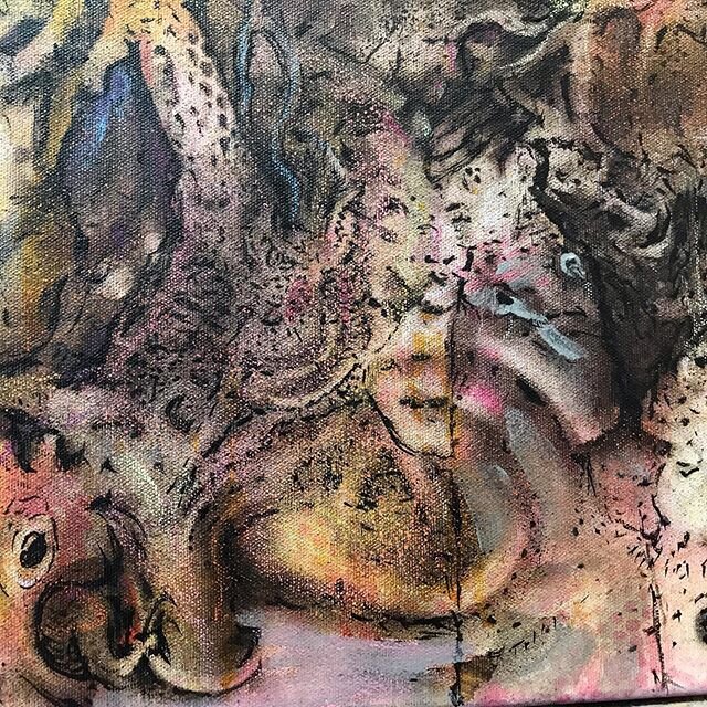 Detail of the new piece in progress