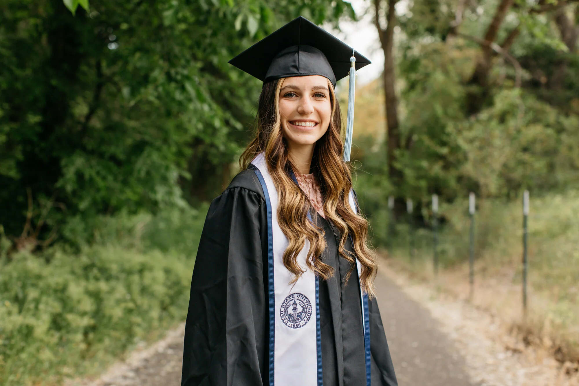 Bayli graduation portraits 
