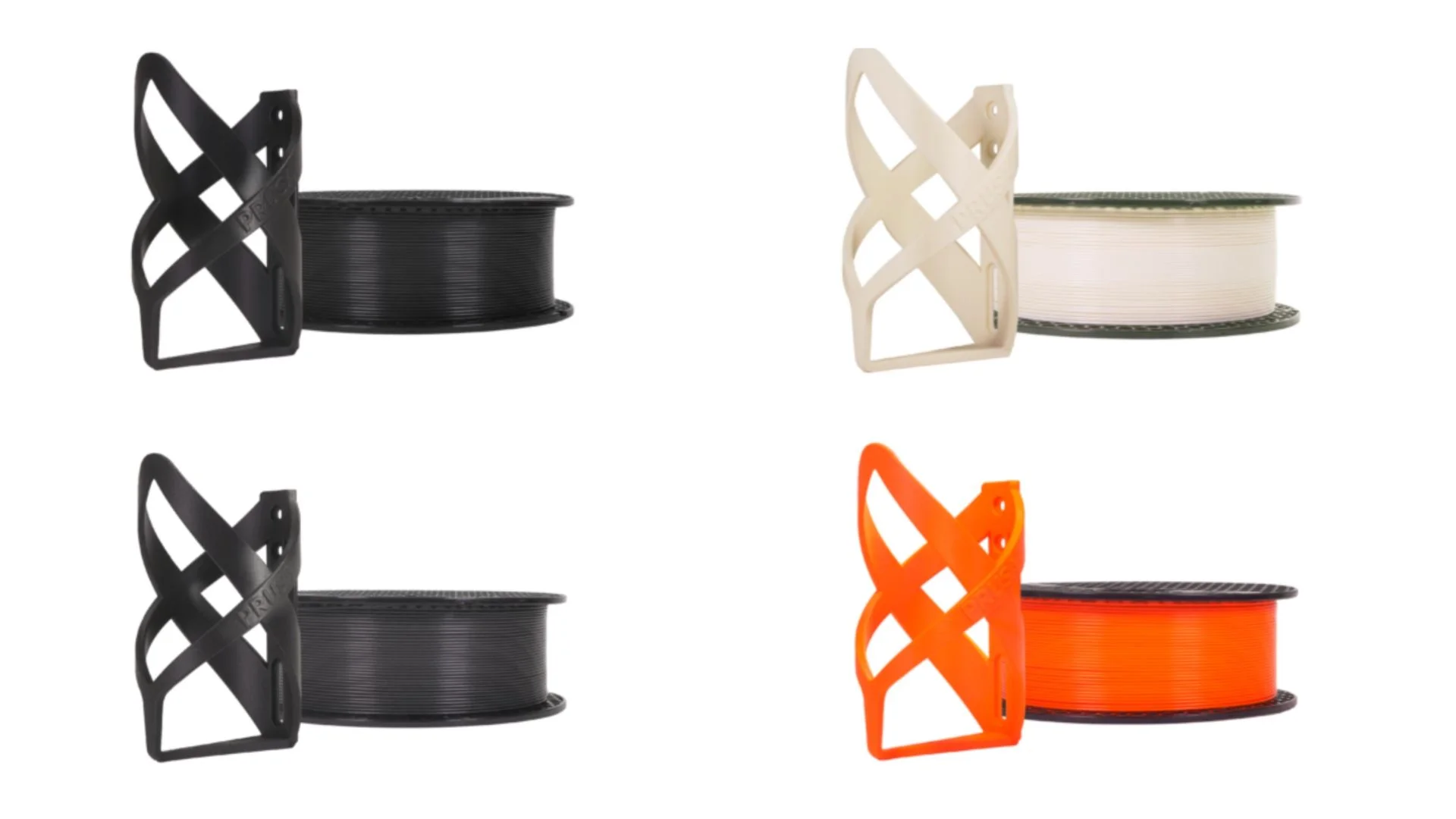 Redom: Jet Black, Prusa Galaxy Black, Natural i Prusa Orange, izvor: Prusa