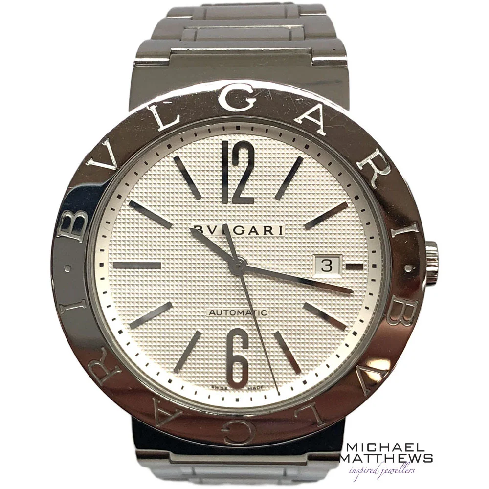 Bvlgari Bulgari Diagono 42mm Watch — Michael Matthews Jewellery  