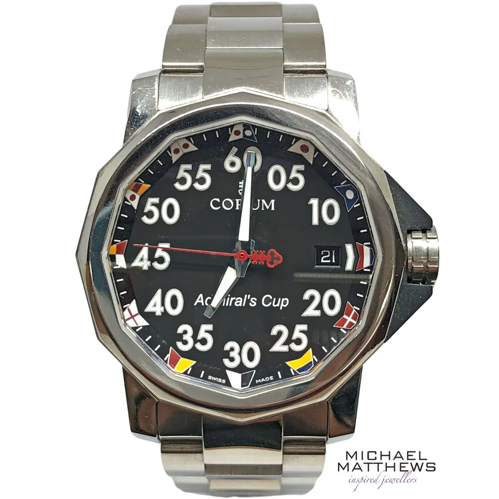 Corum Admiral's Cup 40mm Watch — Michael Matthews Jewellery Rolex