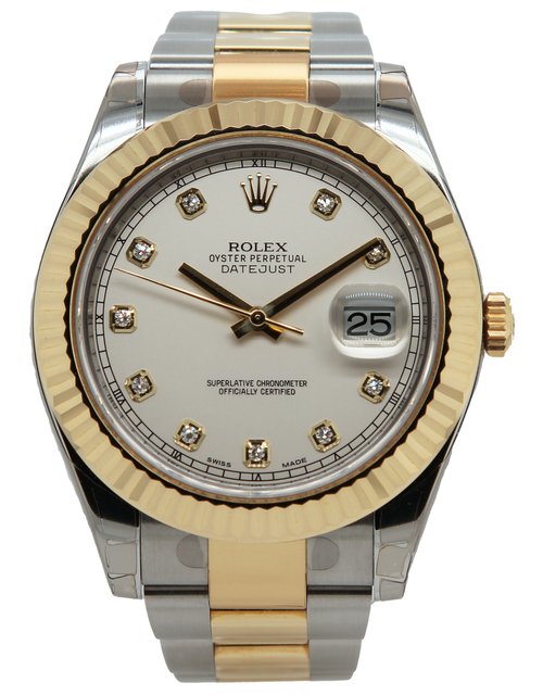 Rolex Datejust in Oystersteel and gold, M126333-0005 | London Jewelers
