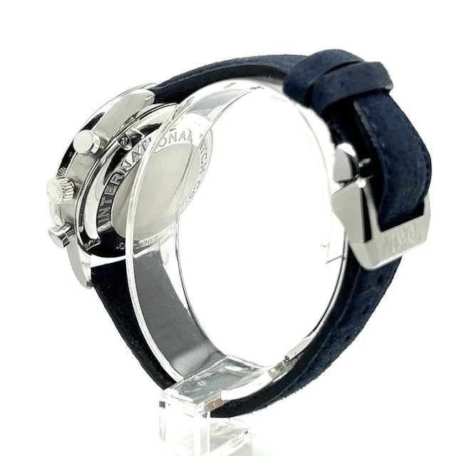 IWC Steel Portugiser White Dial Chronograph 41mm Watch — Michael  