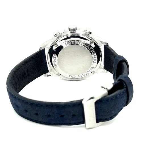 IWC Steel Portugiser White Dial Chronograph 41mm Watch — Michael  