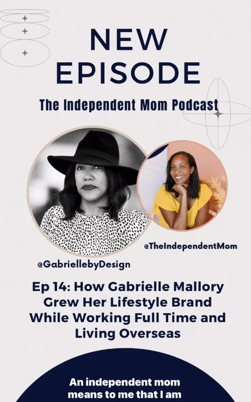 Gabrielle Ginger on “The Independent Mom” Podcast