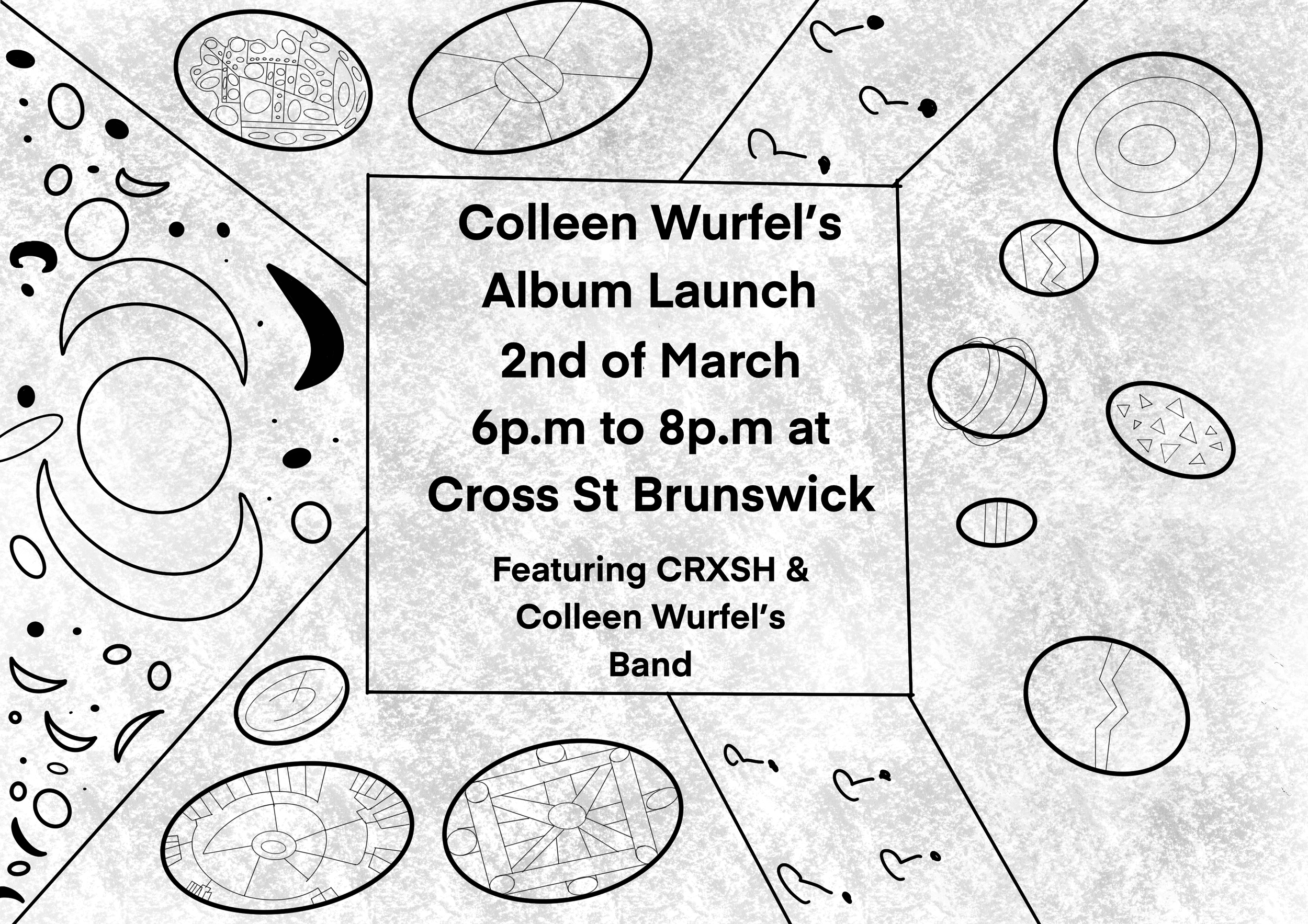 Colleen Wurfel Album Launch featuring CRXSH