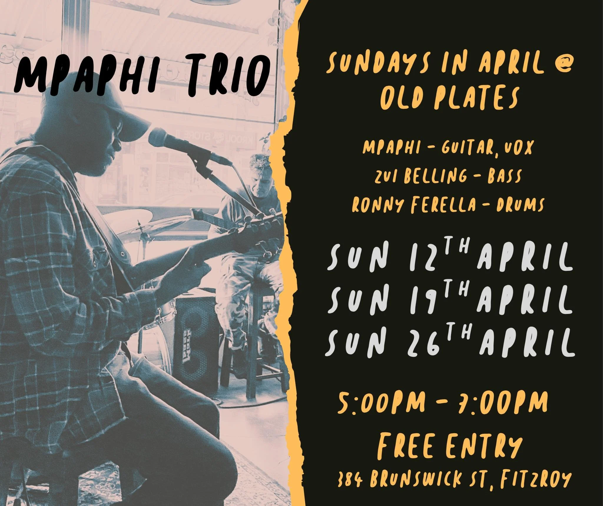 Mpaphi trio at Old Plates