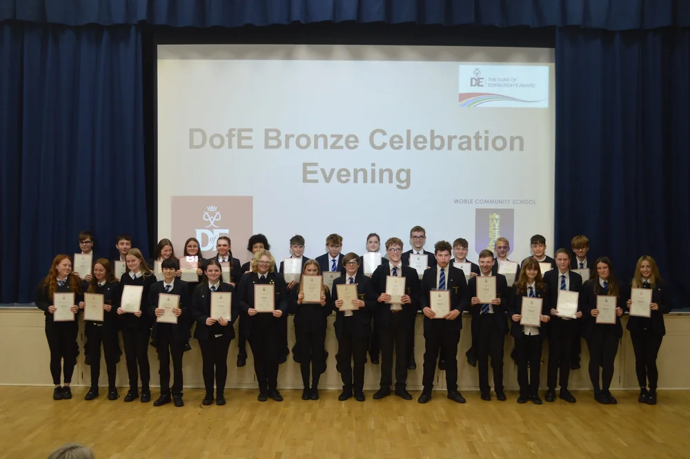 DofE 2022/23 Bronze Award — WCSA