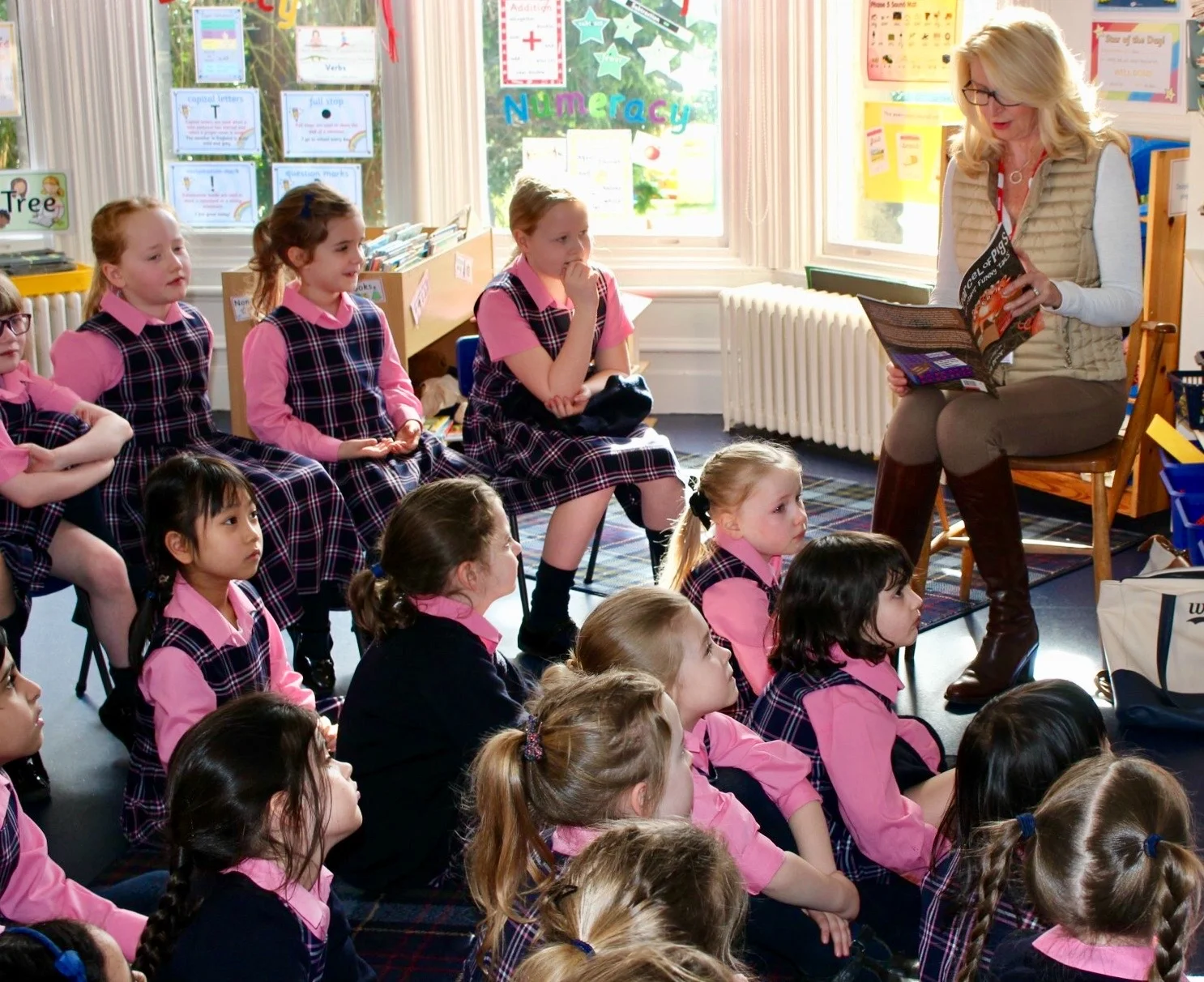 School Readings at Bow Durham School, UK