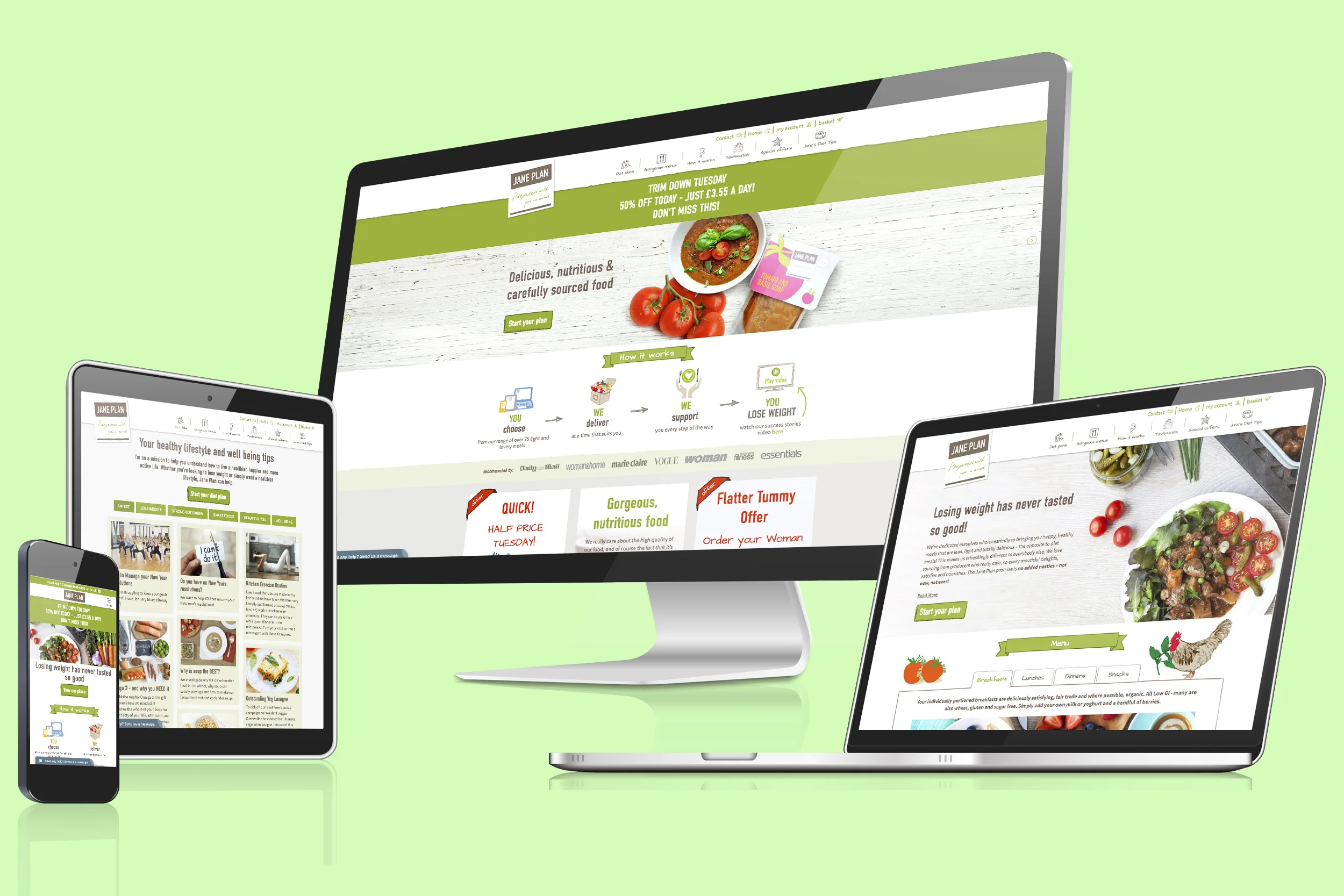 Jane Plan - Website Design & Build