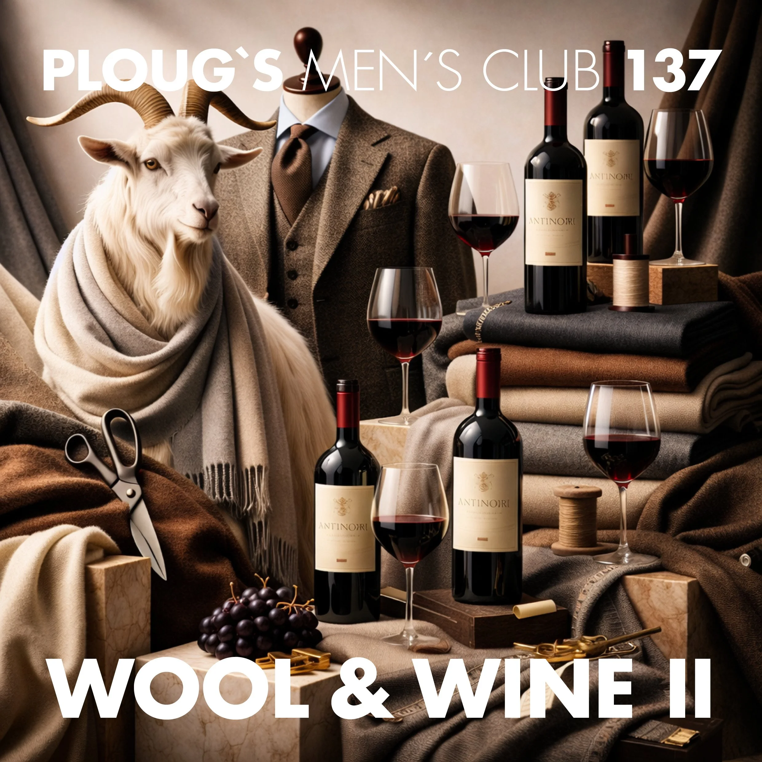 Men´s Club 137 | WOOL &amp; WINE – Antinori x Loro Piana