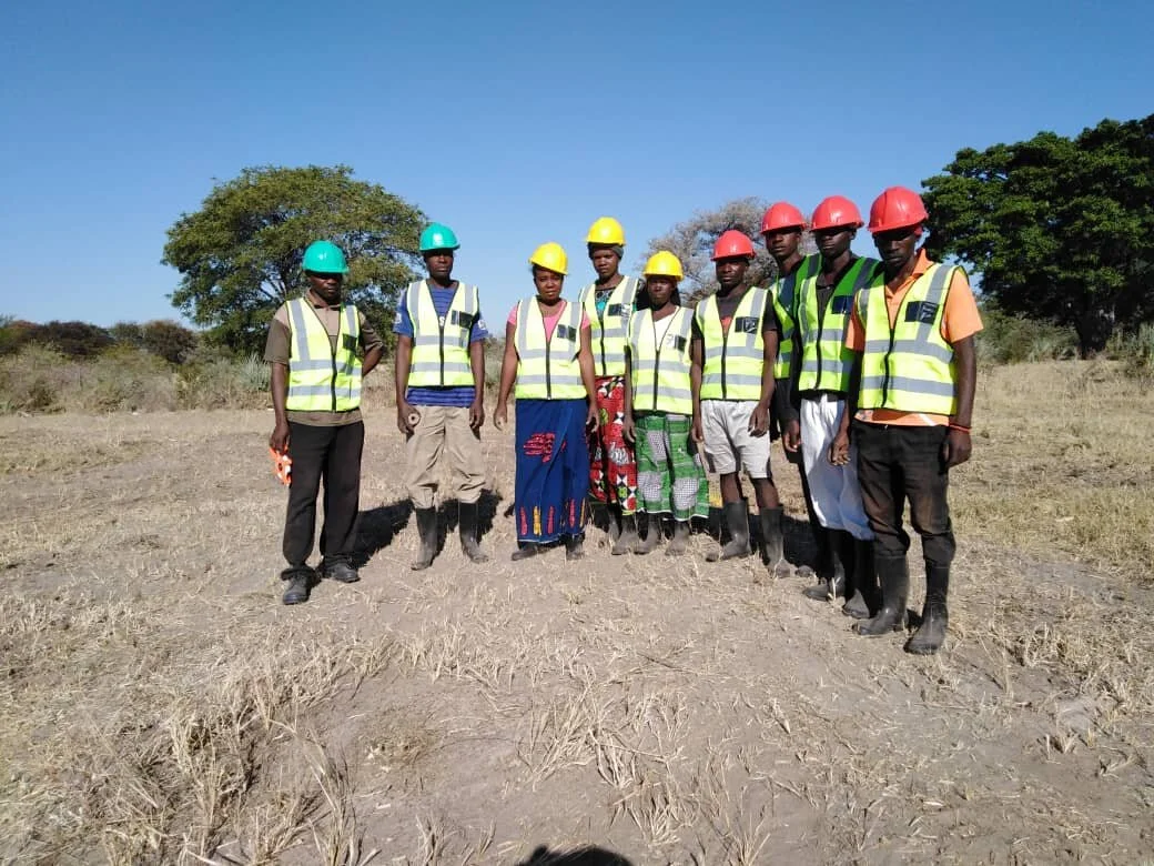 Sankolonga construction team