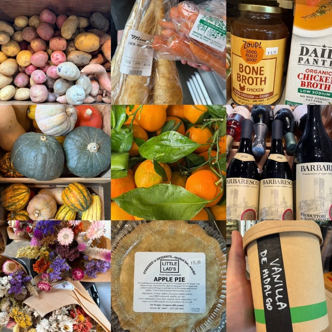 THANK YOU!!!
We are so grateful for your support and kindness this year - thank you from all of us at Monte&rsquo;s! ❤️🤗

SHOPPING TODAY?  WE HAVE EVERYTHING you need for your holiday feast &mdash; breads and rolls, potatoes, squash, salad greens, c