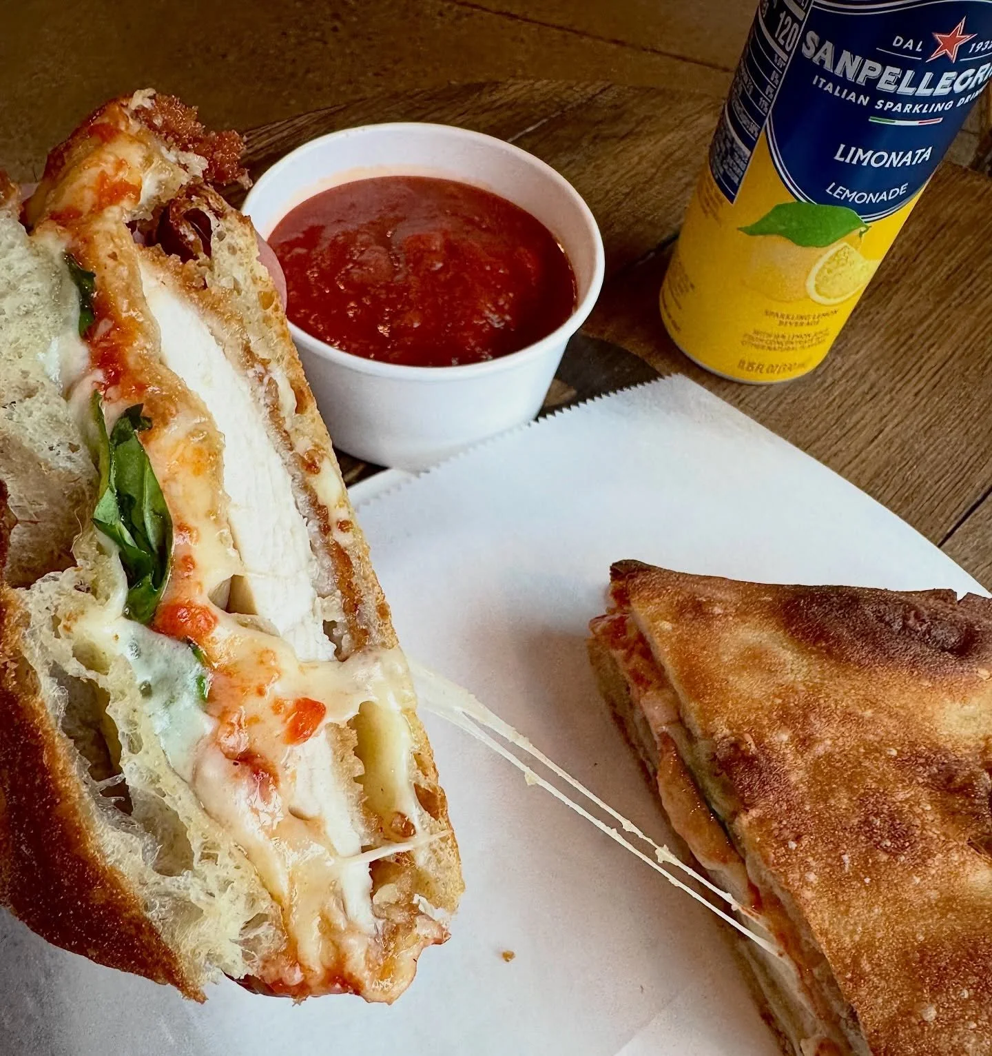 HAPPY TUESDAY EVERYONE
It&rsquo;s the perfect day to enjoy the warm, savory goodness of one of our PARM SANDWICHES!  That&rsquo;s our Chicken Parm in the photo - we also have meatball and eggplant parms on the menu. 😋😋

We are plowed, shoveled and 