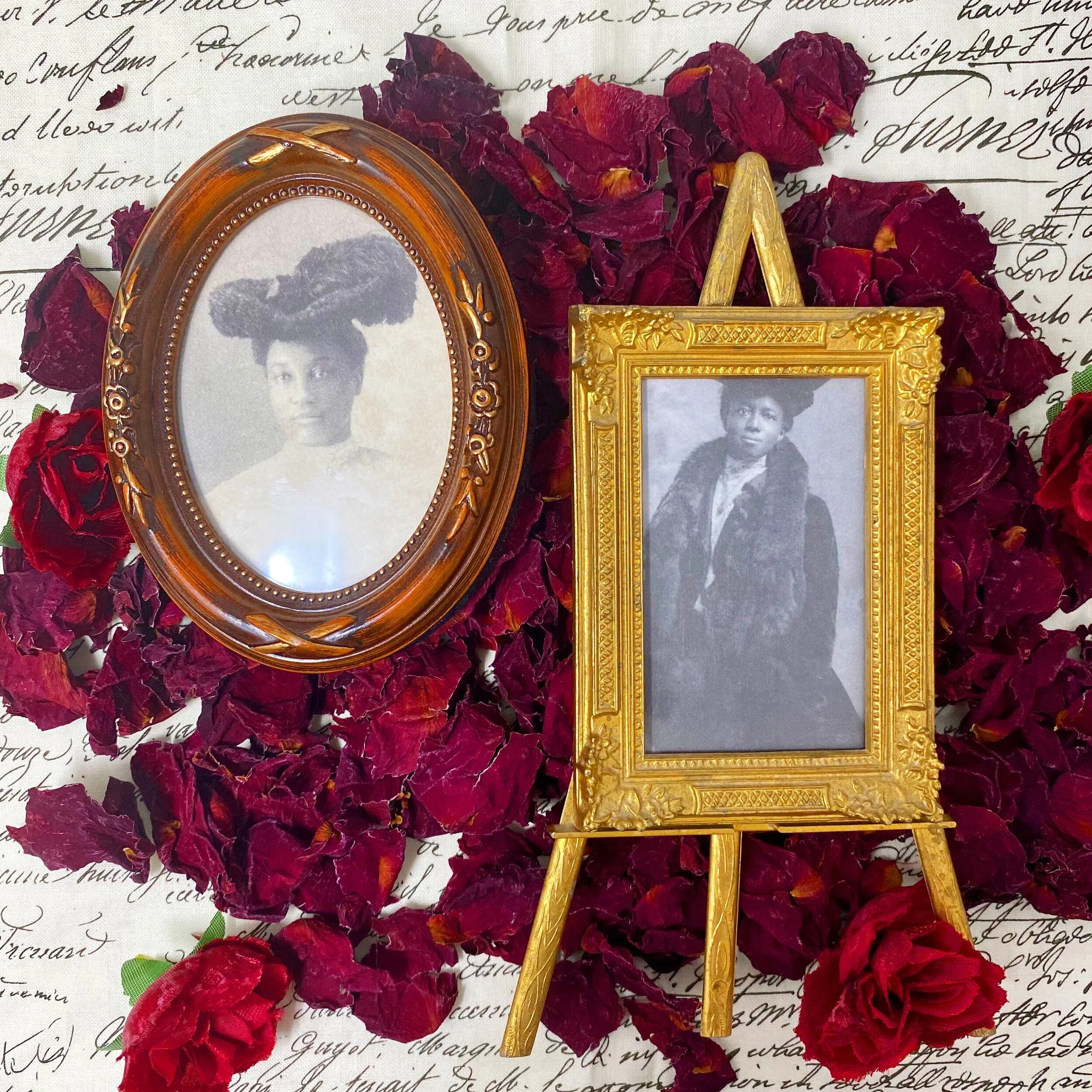Antique 19th Century Portraits of Two Elegant Victorian African American Women, image courtesy of Tanzy Ward