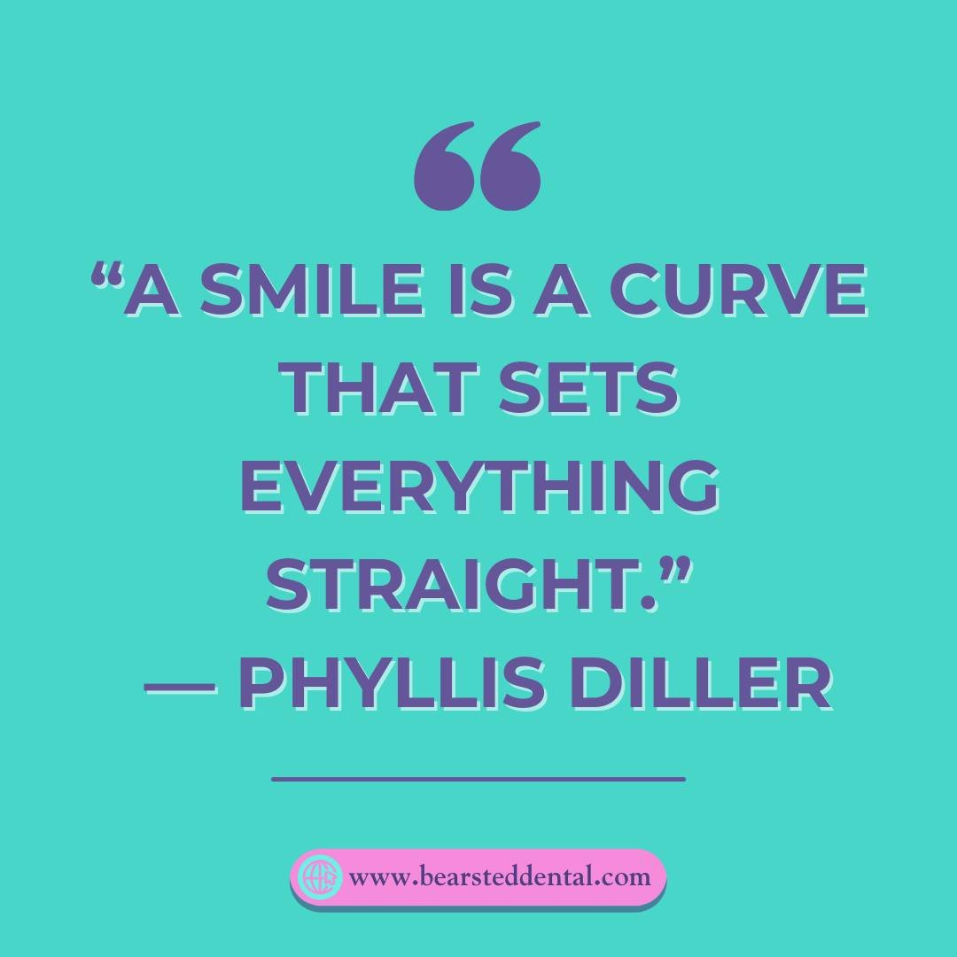 Here's a little Monday motivation for you all! 😊 

'A smile is a curve that sets everything straight.' - Phyllis Diller 😄✨ Let's start the week with positivity and plenty of smiles! Remember, your smile is powerful - it can brighten someone's day a