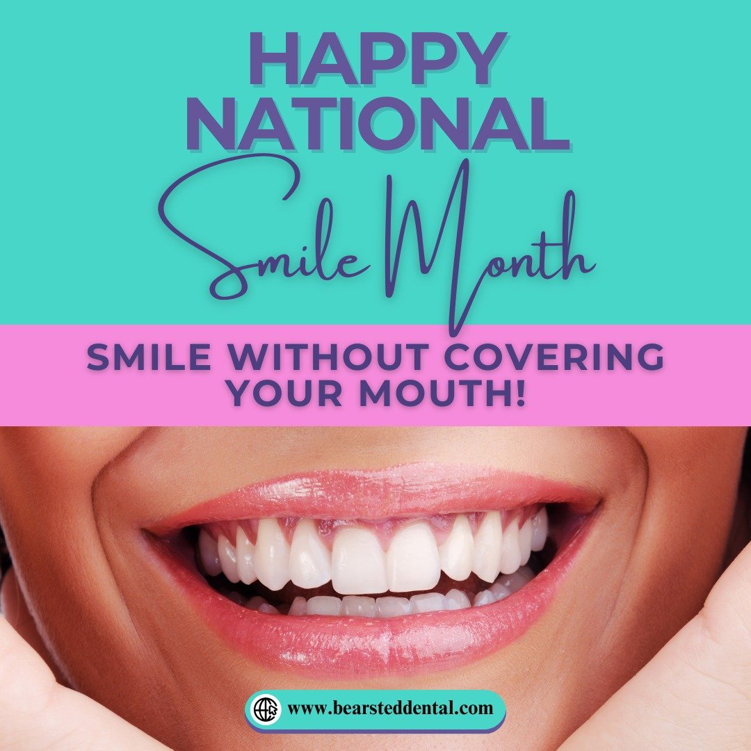 Get ready to show off those pearly whites because National Smile Month is here! 🌟 

As the UK's largest oral health campaign, it's time to spread smiles and raise awareness about the importance of dental health. Let's celebrate together and keep tho
