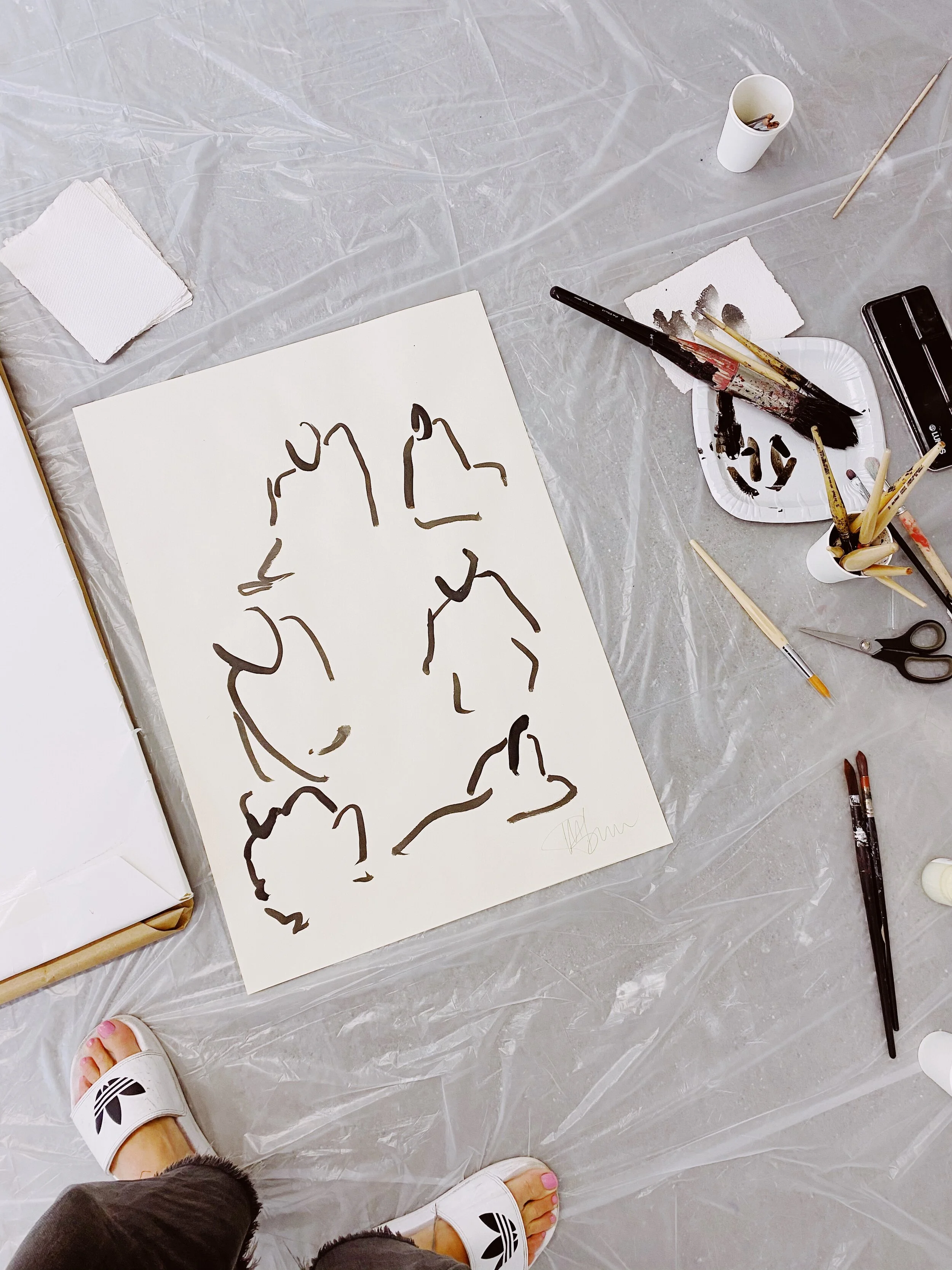 Online Mindful Painting Workshop