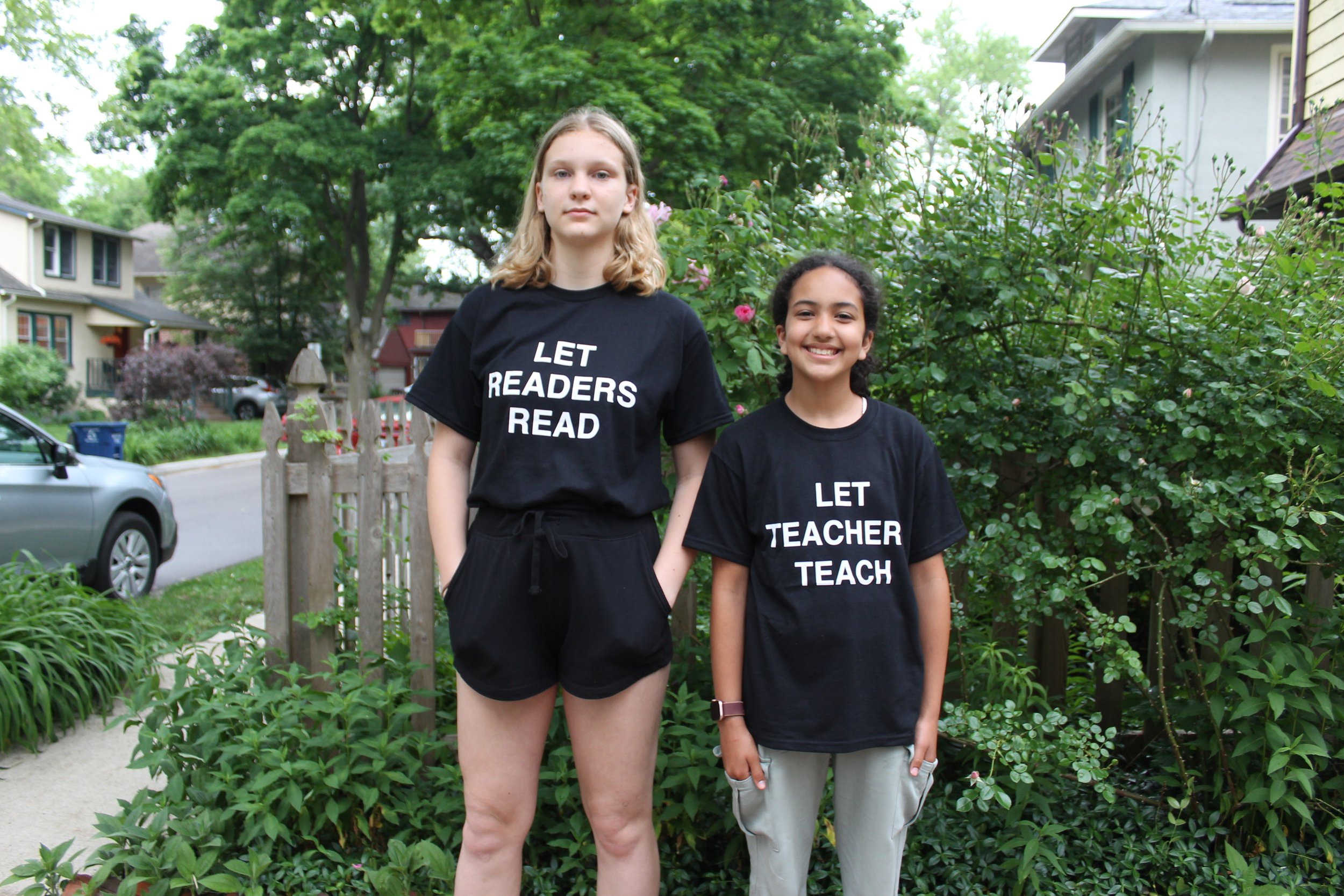 Let Teachers Teach &amp; Let Readers Read Shirts!
