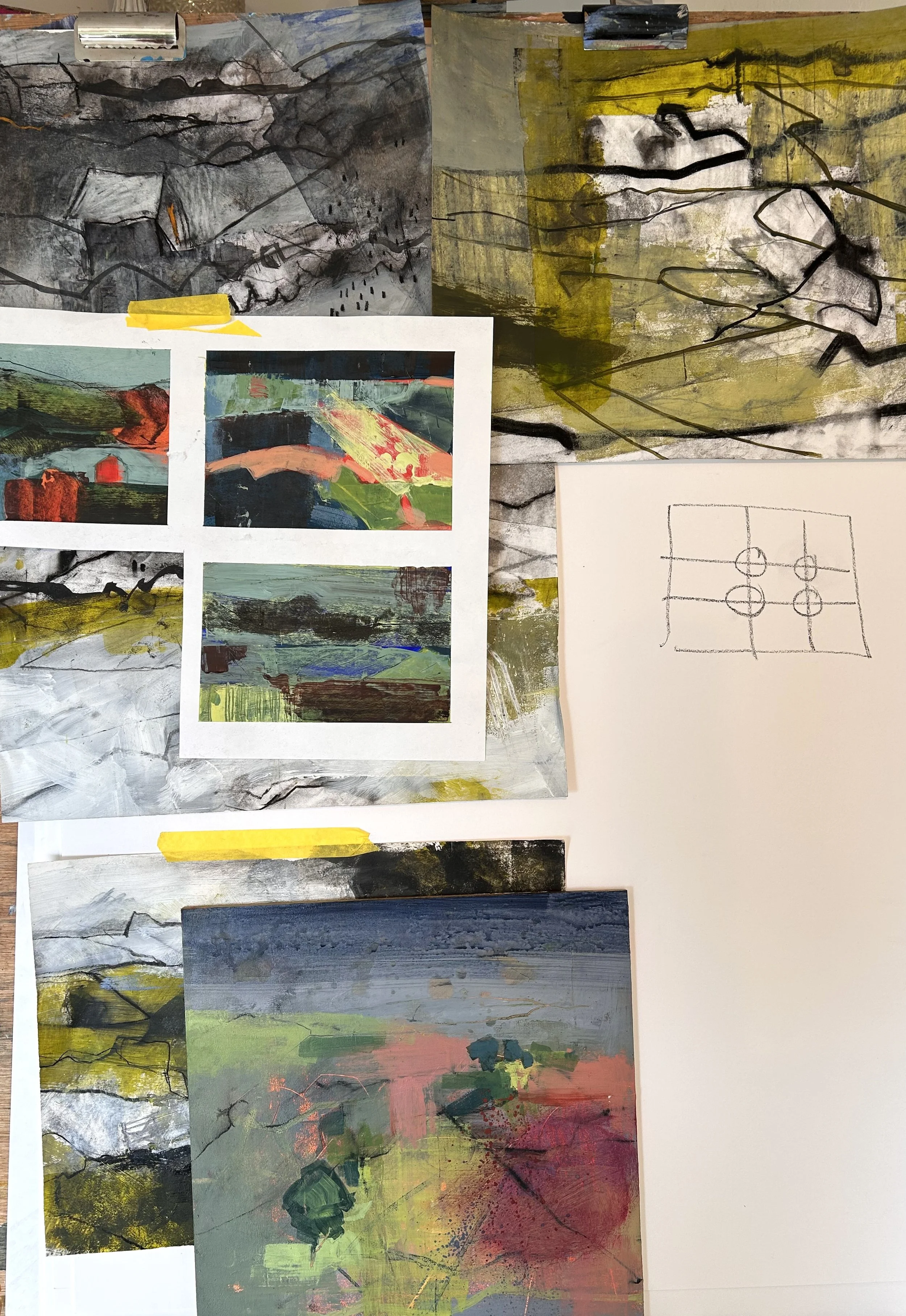 Sketches and Studies Colour and Texture Rachel Cronin.jpeg