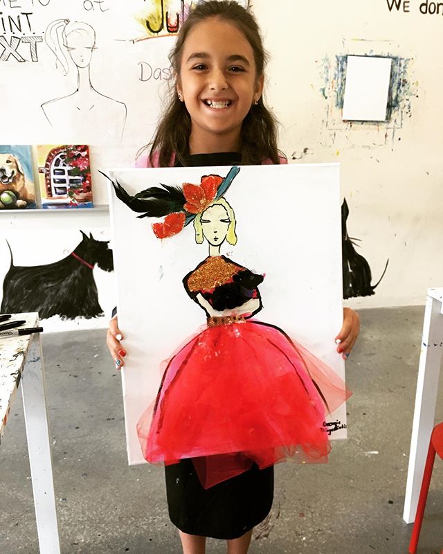 Summer Camp 2019 fashion art program 
#art#summer#summercamp#fashion#fashionillustration#kids#activity#artschool#connecticut#connecticutgram#reddress#fun#2019#trumbullct#monroe#newtown