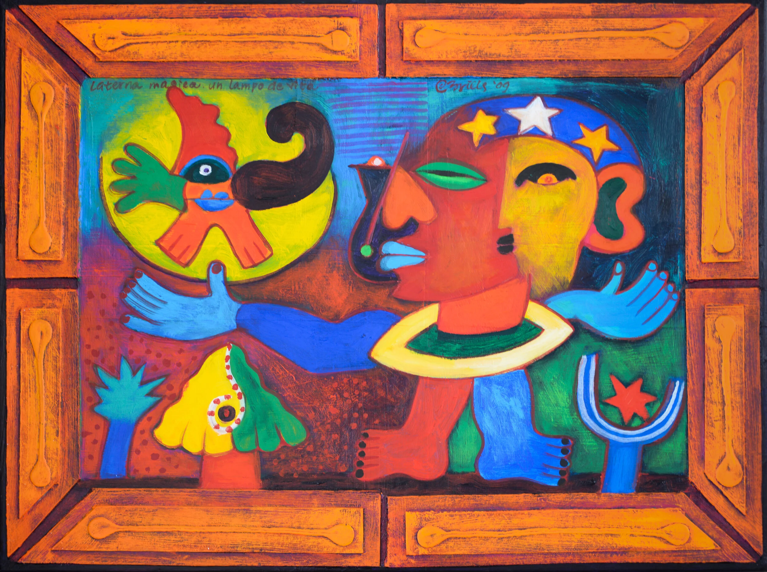 Briels,Clemens;Paintings;Oil%20on%20canvas;0;Lanterna%20Magica%20Un%20Lampo%20De%20Vita;60x80;;;42000;1;01.jpg