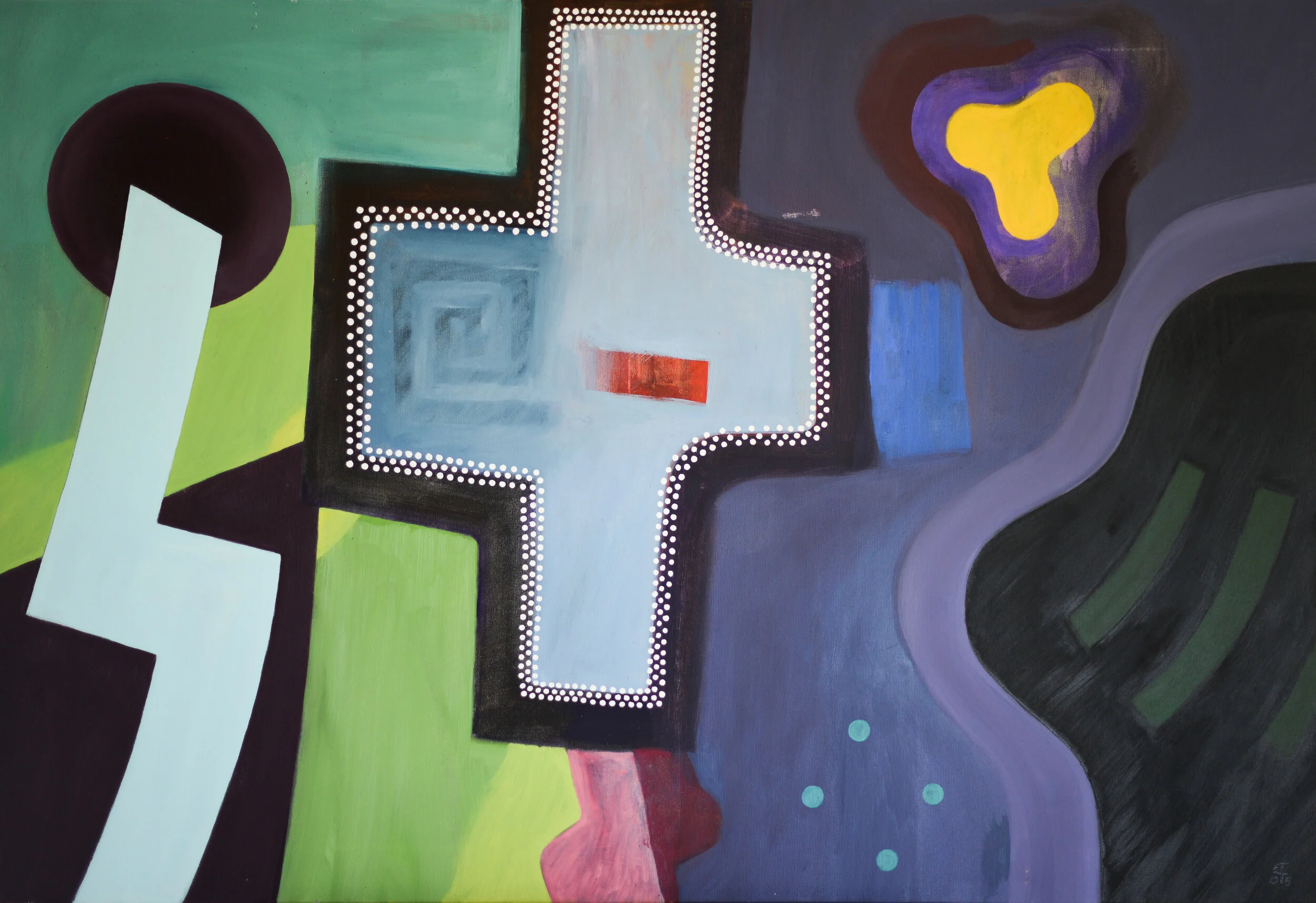 Figue,Colin;Paintings;Acrylic%20on%20canvas;0;Out%20in%20the%20East;89x130;2005;;28000;1;01.jpg