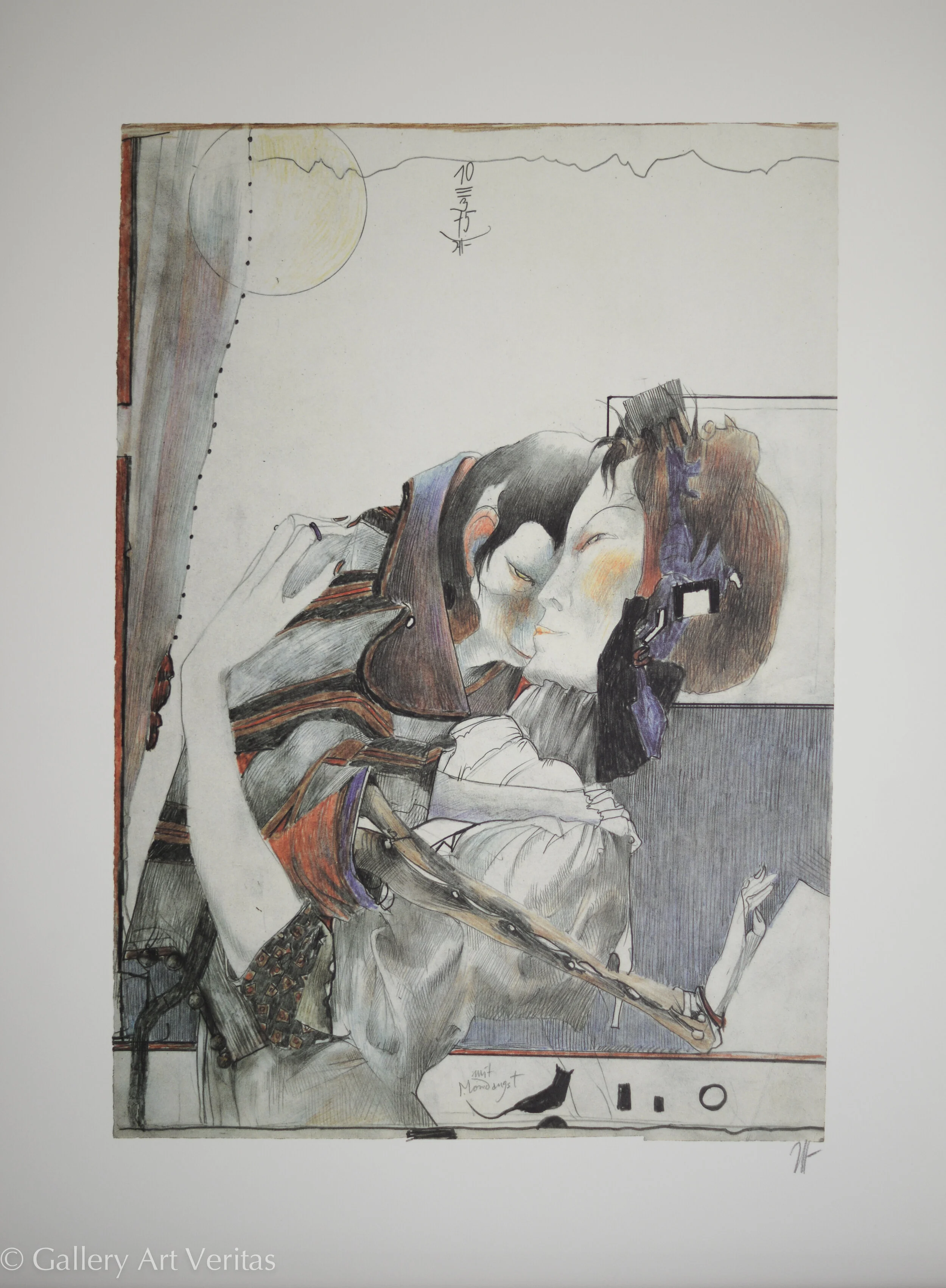 Janssen,Horst;Graphics;;1;Utamaro;;;;28000;1;27.jpg