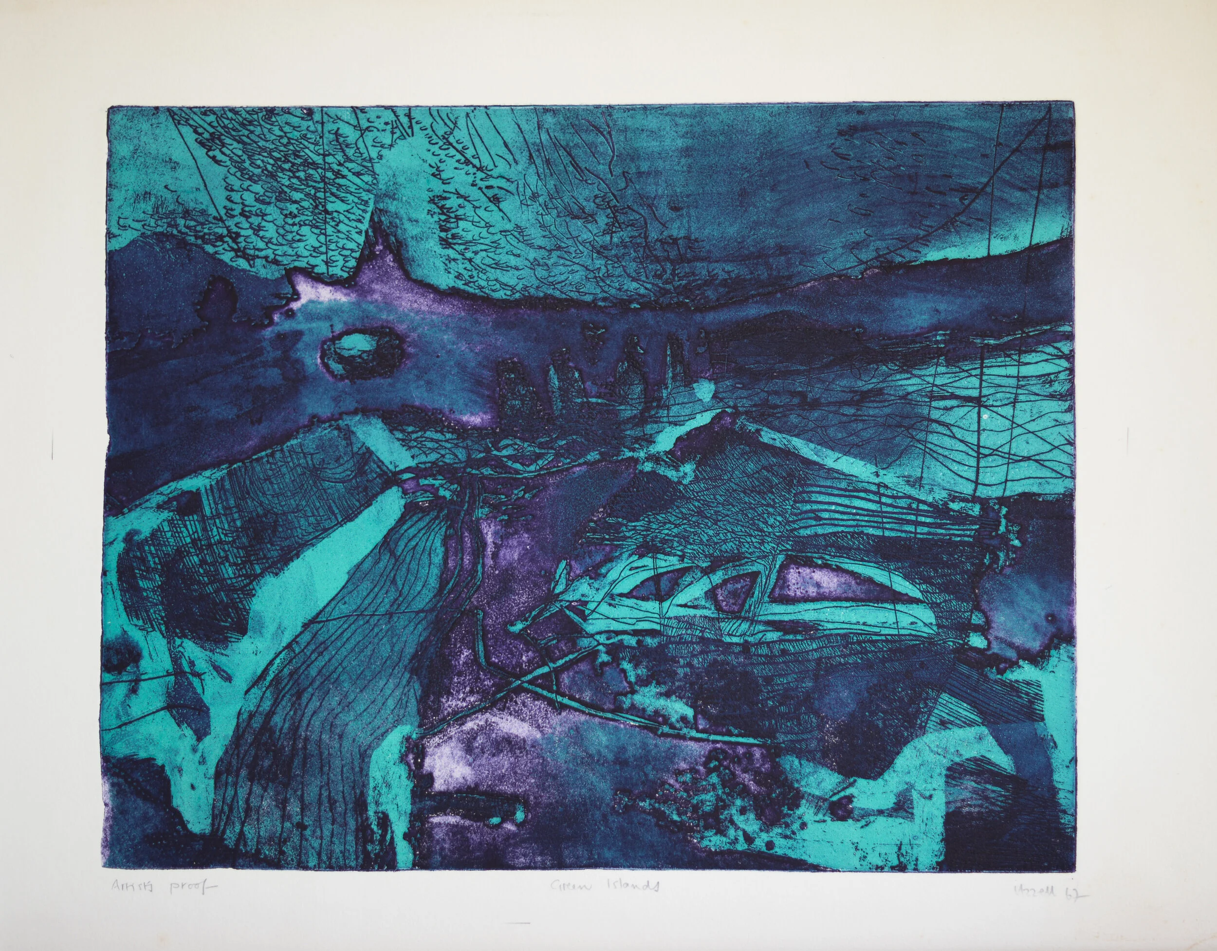 Uzzell,Glyn;Graphics;;0;Green%20Islands;50x65;1967;Artist's%20Proof%20-%20H.C.;8500;1;07.jpg
