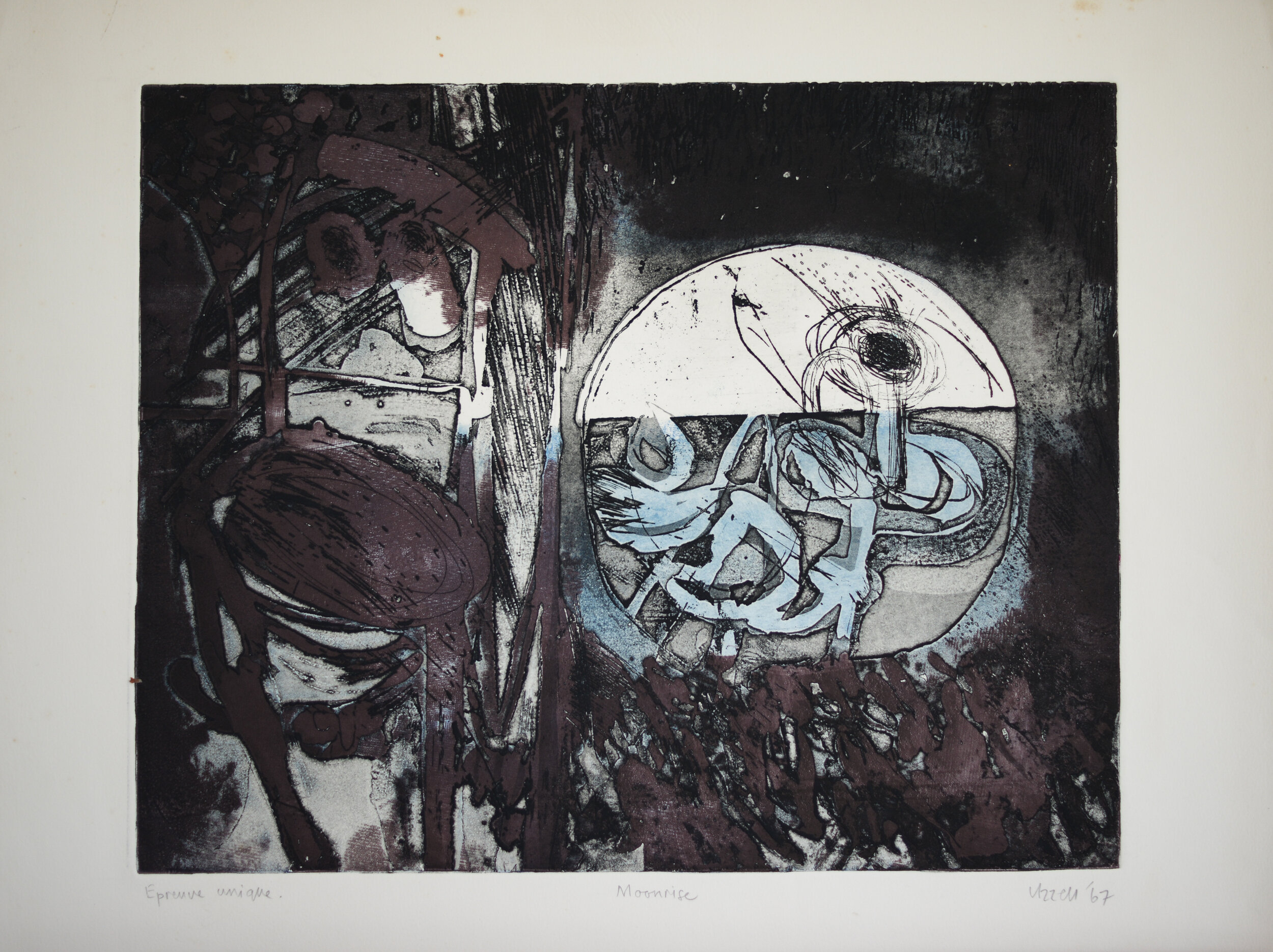 Uzzell,Glyn;Graphics;;0;Moonrise;50x65;1967;Artist's%20Proof%20-%20H.C.;8200;1;22.jpg