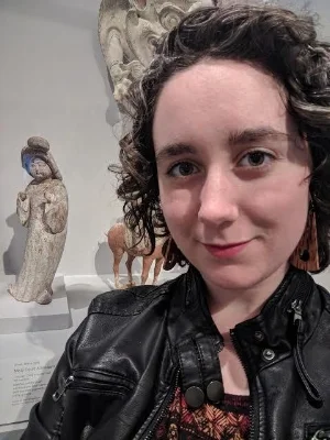 Selfie of the author Cadence Seeger