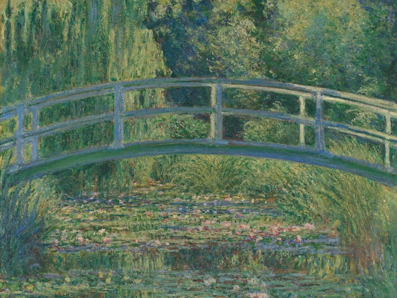 Claude Monet, The Water-Lily Pond (1899), The National Gallery