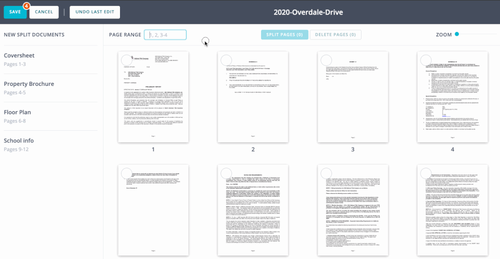Small changes, big efficiency, splitting large documents - made easy by ...