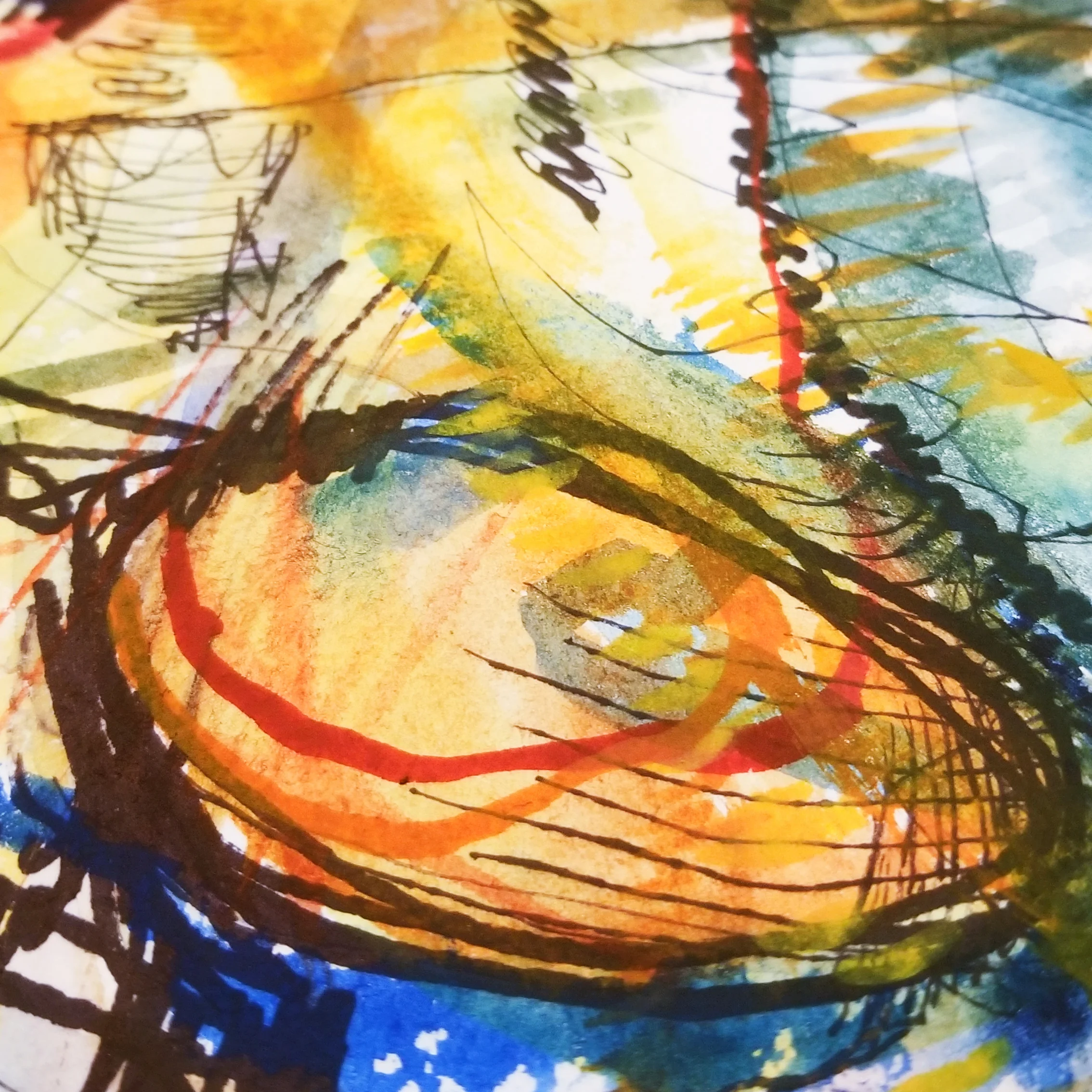 Anxiety I (detail), 2018